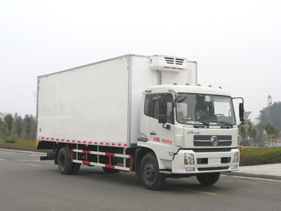 供應(yīng)東風(fēng)天錦5.6米鋁合金箱體冷藏車，鋁合金箱體天錦冷藏車，7.2米廂長的天錦冷藏車，東風(fēng)天錦冷藏車的型號廠家