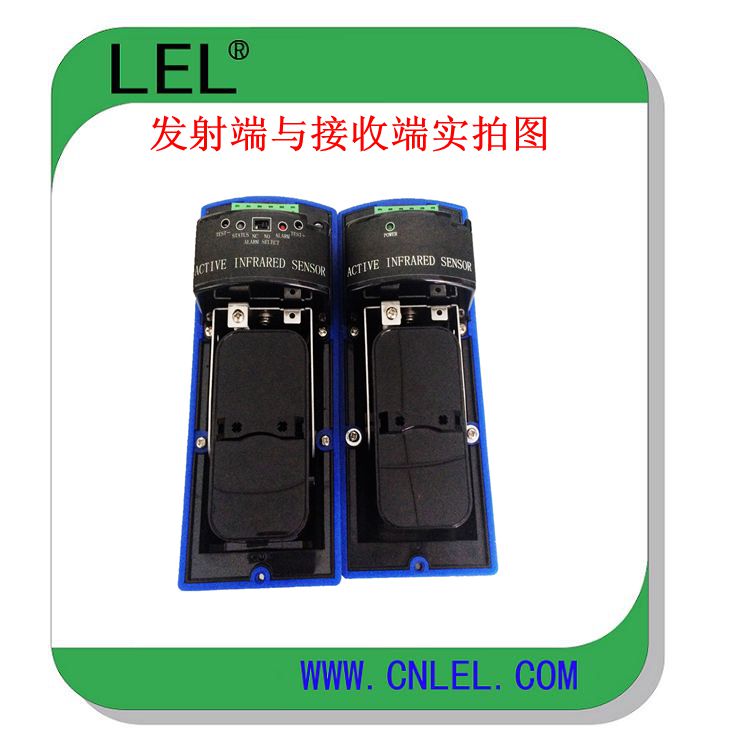 供應(yīng)兩光束紅外對射探測器LBD-60 圍墻門窗防盜報警器 對射探頭 感應(yīng)探測器