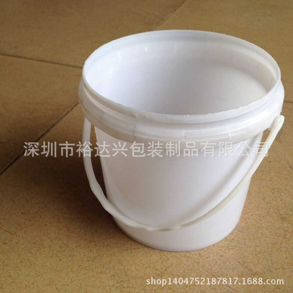 供應(yīng)3公斤塑料桶  3L涂料桶  大口圓桶  物流運(yùn)輸包裝桶