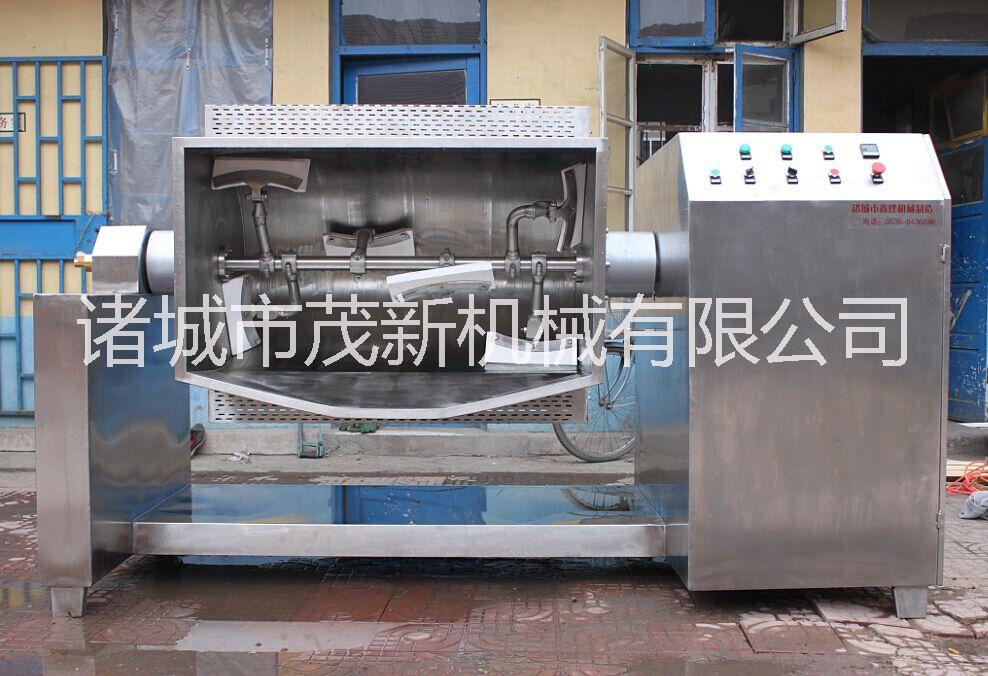 供應(yīng)河南橫軸攪拌炒鍋廠家* 臥式橫軸攪拌炒鍋 全自動橫軸攪拌炒鍋