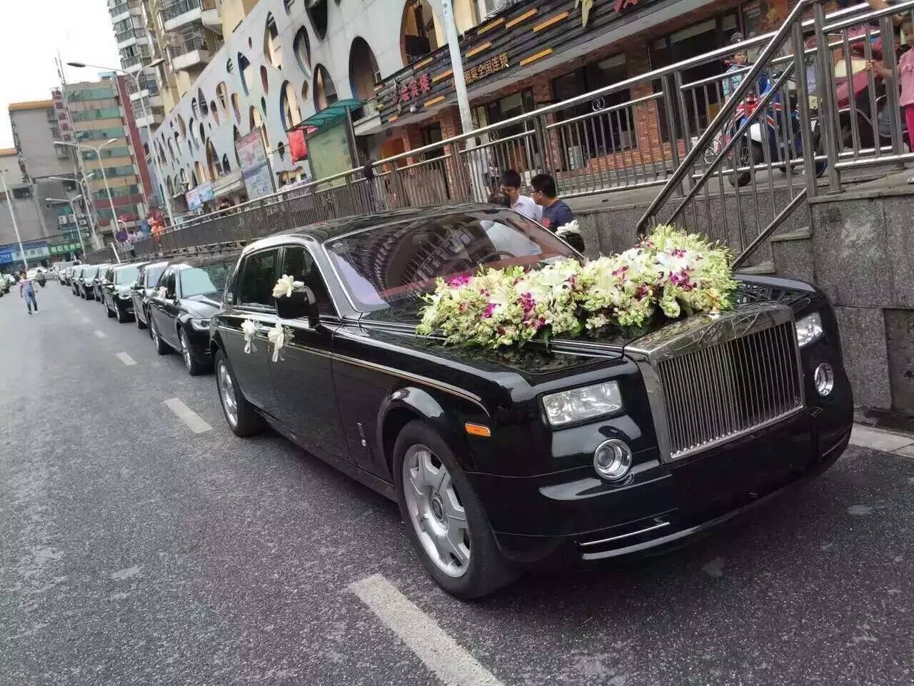 供應用于婚慶租車的長沙勞斯萊斯婚車出租公司 長沙婚慶租車