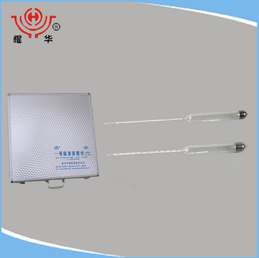 供應(yīng)一等標(biāo)準(zhǔn)密度計(jì)650-2000kg/m3 現(xiàn)貨供應(yīng)、優(yōu)質(zhì)供應(yīng)商【衡水耀華器械儀表廠】