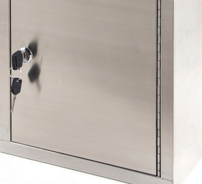 不銹鋼防雨信報(bào)箱單戶式收納箱掛墻式意見箱浙江信報(bào)箱廠家