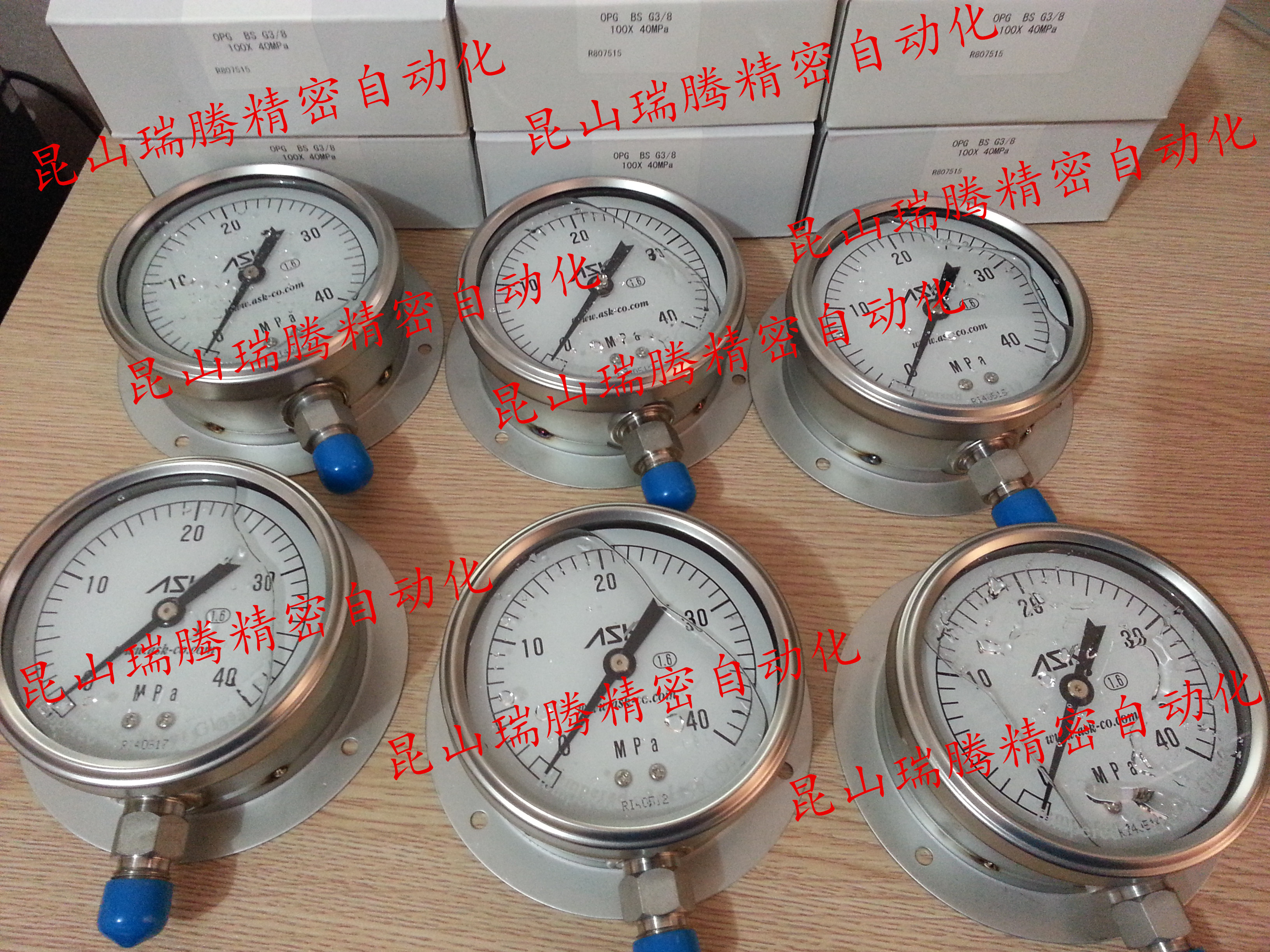 供應(yīng)日本ASK抗震壓力表,徑向,100mm AKS,BKS,BVU,OPG