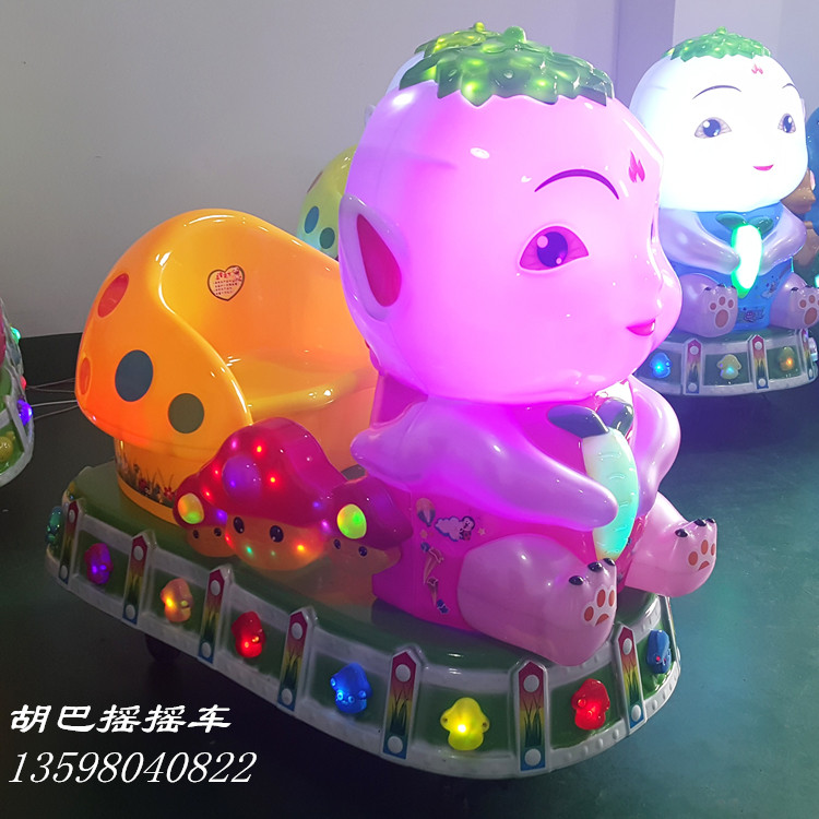 保定霸州公園游樂園投幣火車搖搖車/帶軌道投幣遙控小火車旋轉(zhuǎn)木馬