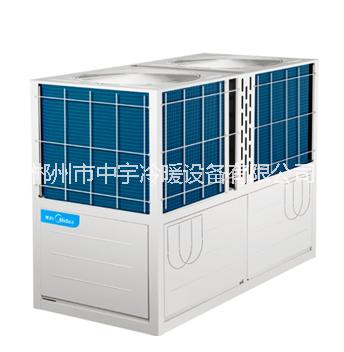 供應郴州地區(qū)商業(yè)場所美的風冷熱泵模塊機組商用大型中央空調工程