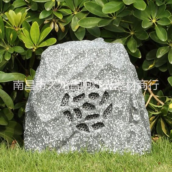 供應石頭仿真造型喇叭，背景音樂草坪音箱批發(fā)，南昌室外防水草地音箱