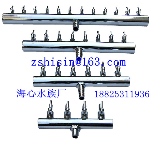 供應(yīng)銅氣閥分配器，銅氣閥分配器價(jià)格，不銹鋼氣閥水族用品