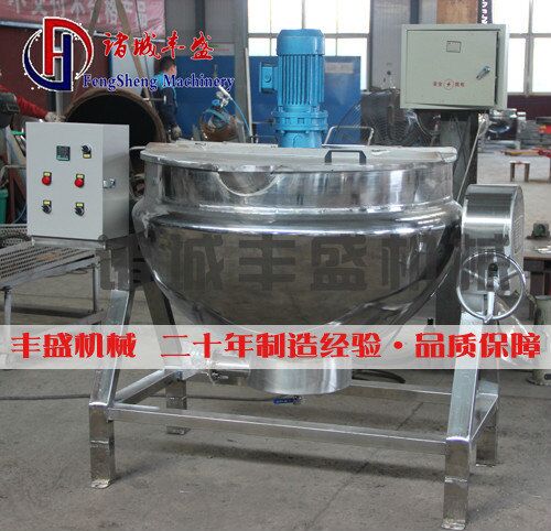 廠家直銷 自動(dòng)電加熱夾層鍋 蓮蓉餡夾層鍋  雞肉鹵制鍋