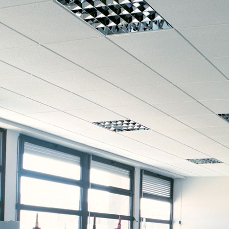 供應(yīng)用于吊頂?shù)膶幉ń钡V棉板吊頂，烤漆龍骨