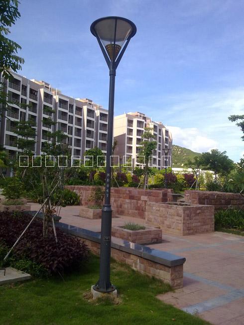 供應(yīng)廣東3米庭院燈大小桿