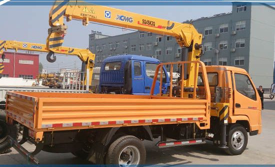 供應唐駿歐鈴藍牌隨車吊 徐工牌2噸二節(jié)直臂吊價格