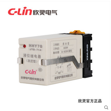 欣靈液位繼電器 HHY7G 水位控制器 JYB-714 供水型 AC220V