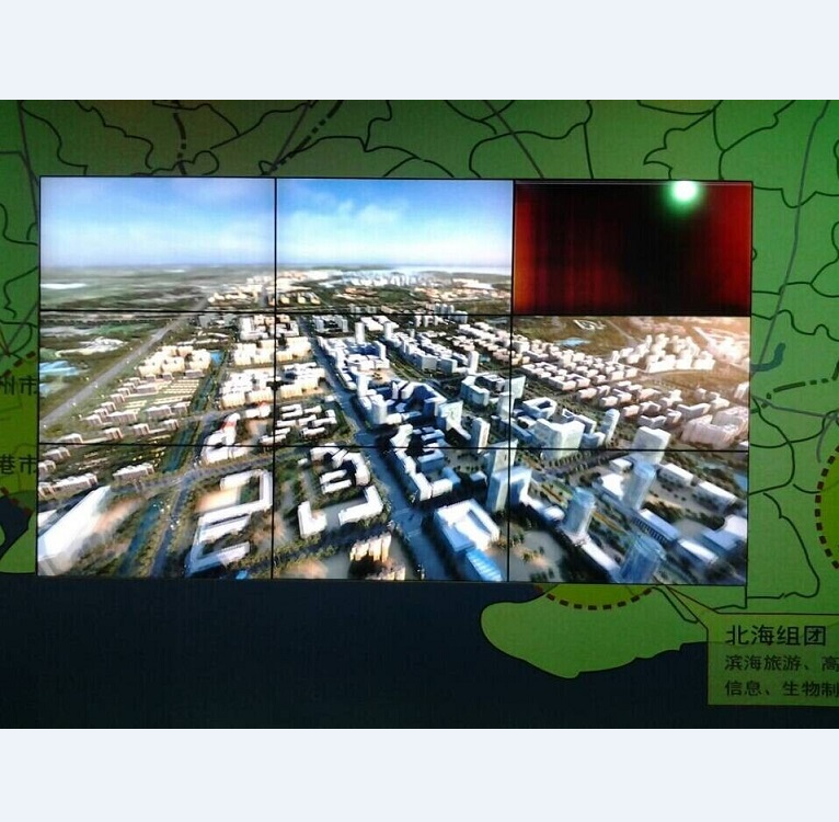 企業(yè)展覽展示大屏幕拼接墻高清LED拼接屏46寸無(wú)縫液晶拼接屏