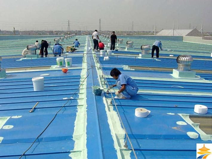 供應(yīng)承接杭州彩鋼瓦屋頂刷油漆飛龍涂裝