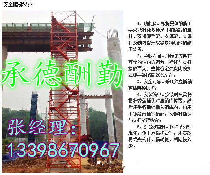 供應(yīng)河北酬勤大量供應(yīng)75型安全爬梯