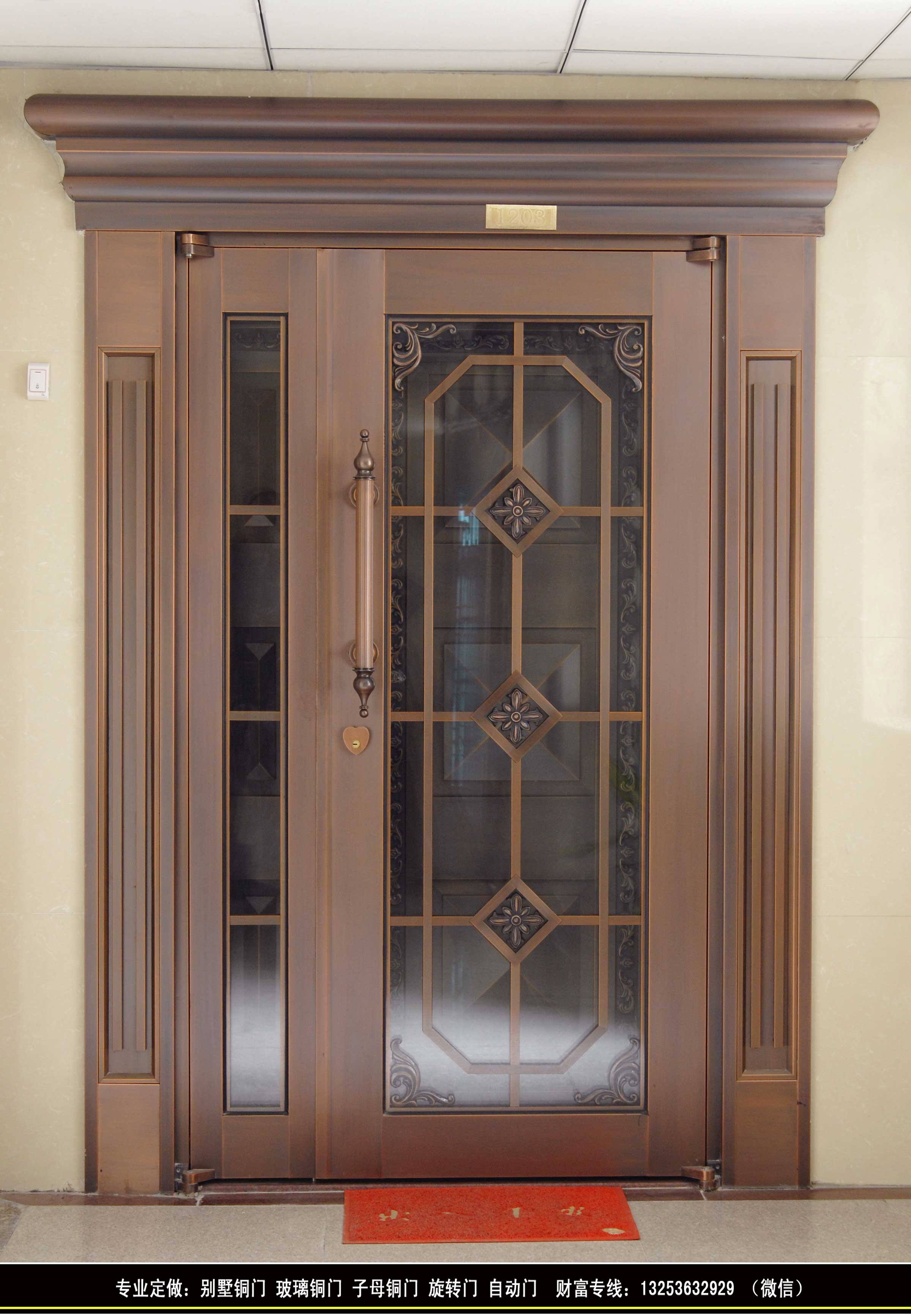 供應濮陽復合銅門 雙層銅門 廠價直銷