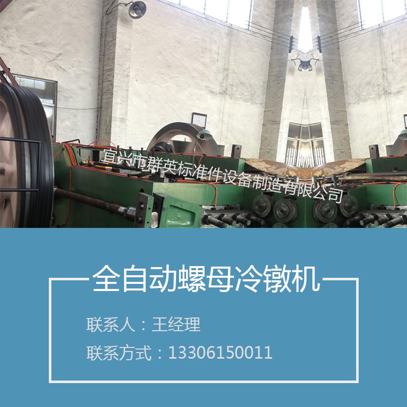 供應(yīng)全自動(dòng)螺母冷鐓機(jī) 多工位自動(dòng)冷鐓機(jī)高速冷鐓機(jī)