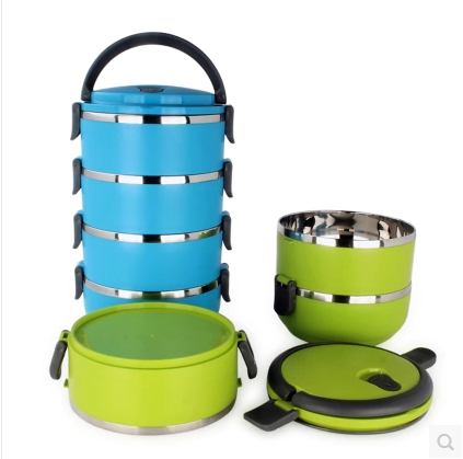 供應(yīng)廠家直銷贈品禮品飯盒不銹鋼密封保溫飯盒學(xué)生便攜便當(dāng)盒防溢漏成人飯盒保溫桶1/2/3/4層提鍋批發(fā)