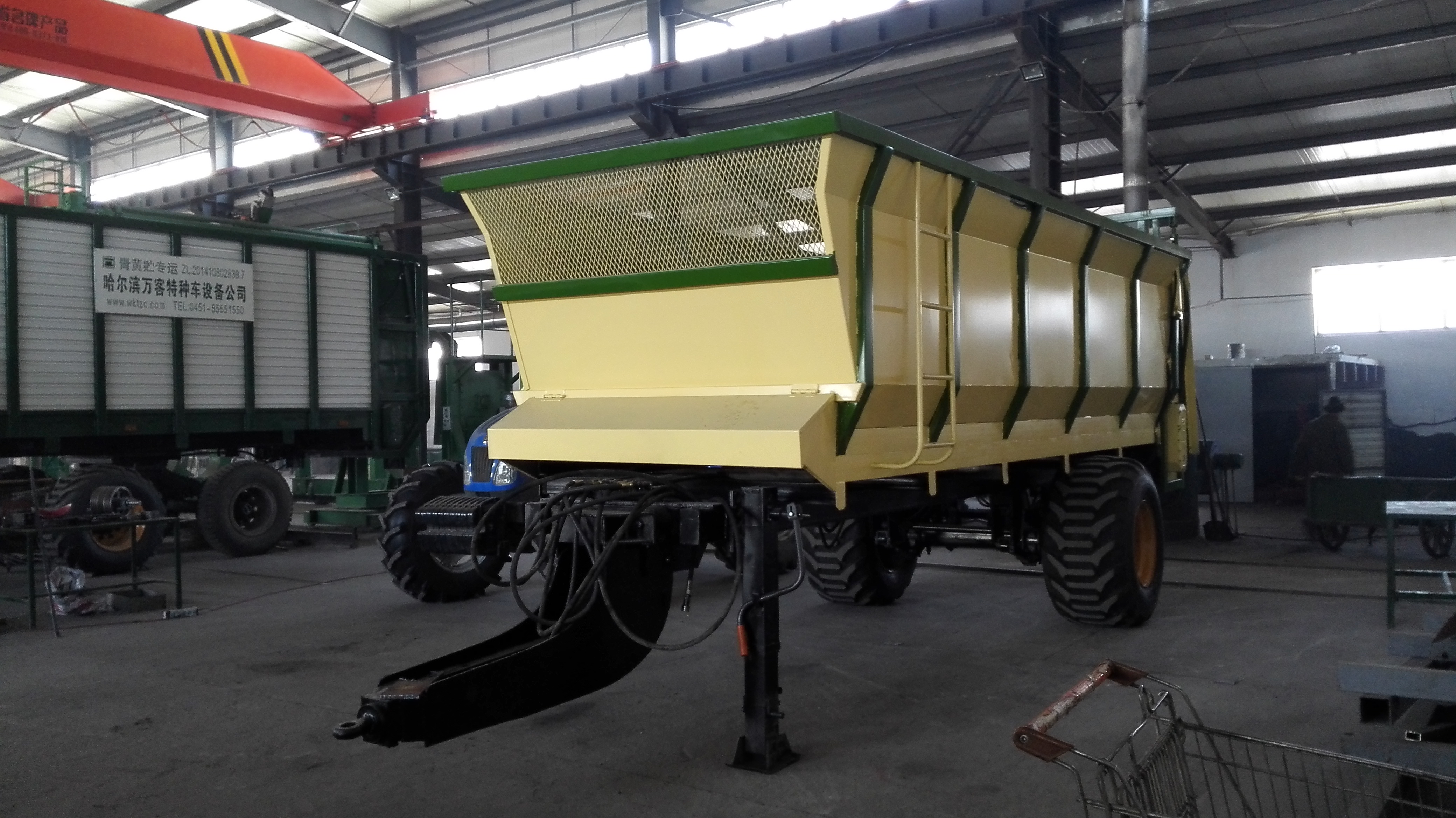 供應(yīng)30m3青貯運(yùn)輸自卸拖車