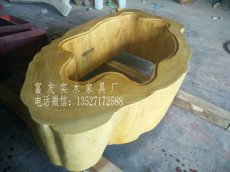 供應(yīng)原木實(shí)木茶幾泡茶