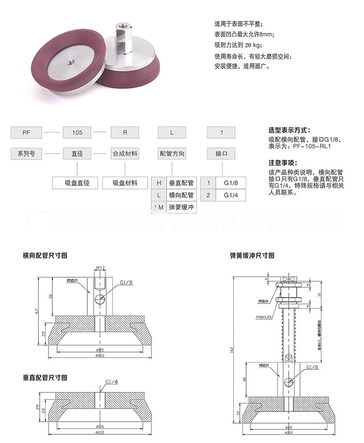 供應(yīng)澤田崛內(nèi)工業(yè)自動化機(jī)械手真空吸盤異型面粗糙面允許表面凹凸8mm玻璃汽車鋼板膠合板強(qiáng)力開箱機(jī)柔性標(biāo)準(zhǔn)吸嘴直徑105