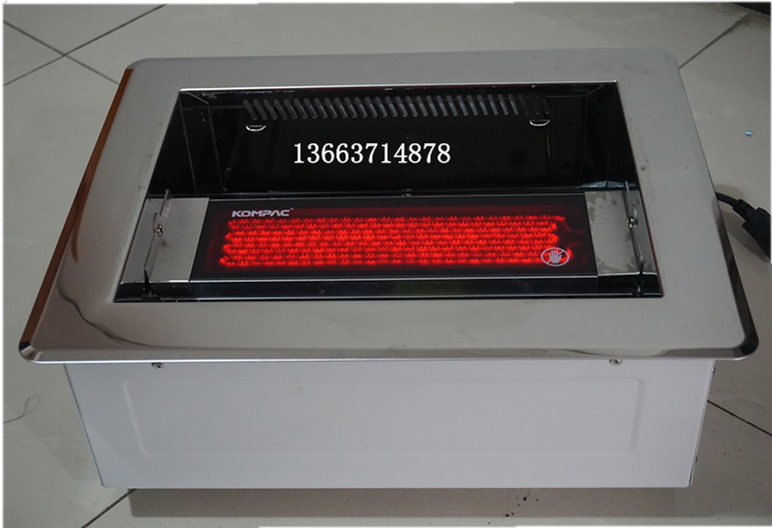 供應(yīng)安派方形下排煙電烤爐安派ADK-09H3安派下排煙方形電烤爐