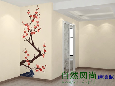 供應(yīng)用于裝修|內(nèi)墻涂料的菏澤硅藻泥，自然風(fēng)尚硅藻泥
