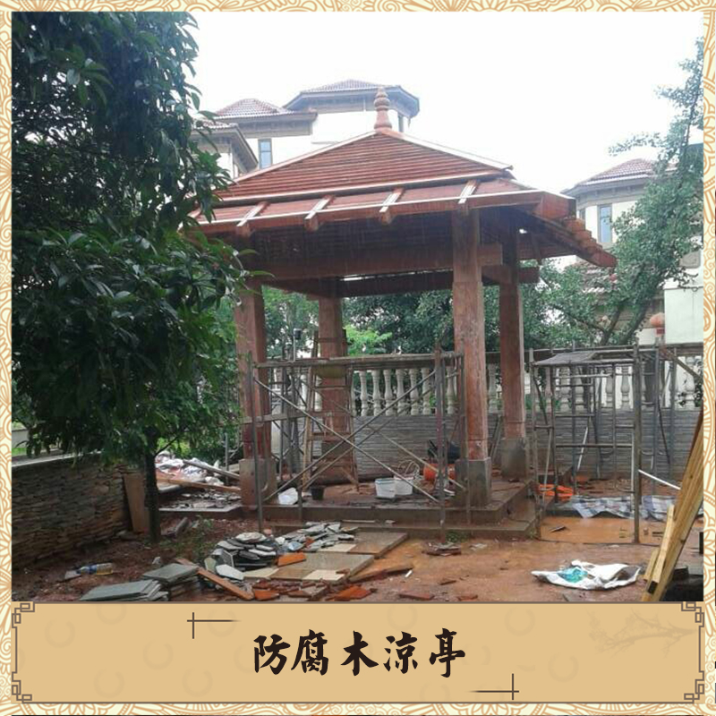 供應(yīng)用于-的防腐木花園涼亭 防腐木涼亭批發(fā) 防腐木涼亭  防腐木涼亭供應(yīng)商