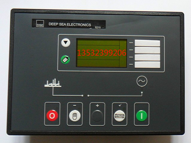 供應(yīng)用于發(fā)電機(jī)組的深?？刂破鱀SE5210，發(fā)電機(jī)控制器，DSE5220深海模塊