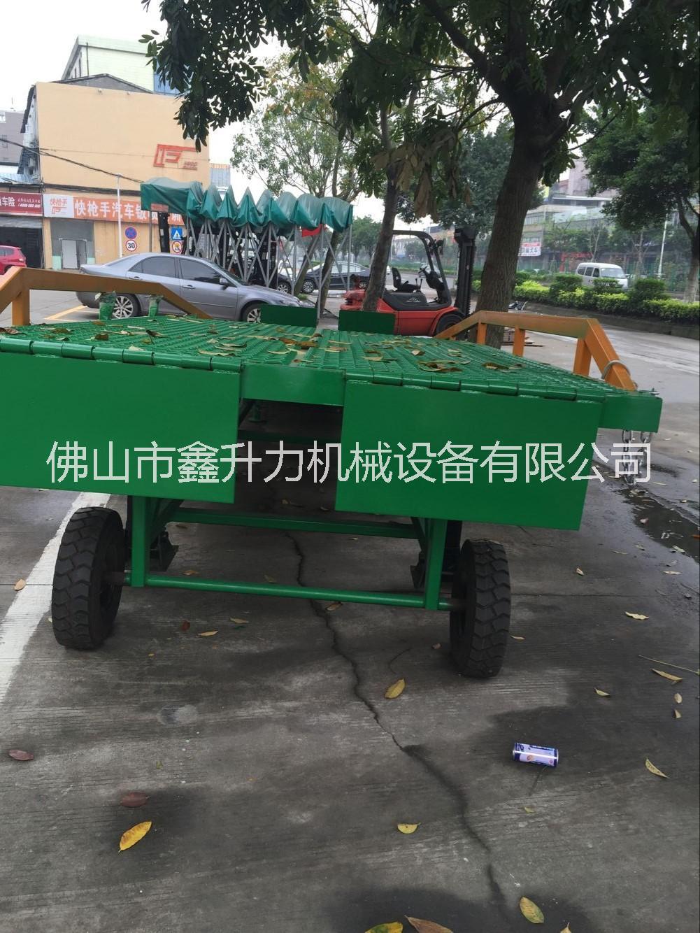 供應(yīng)移動卸貨平臺、移動式登車橋回收、大瀝貨柜車裝卸平臺租賃