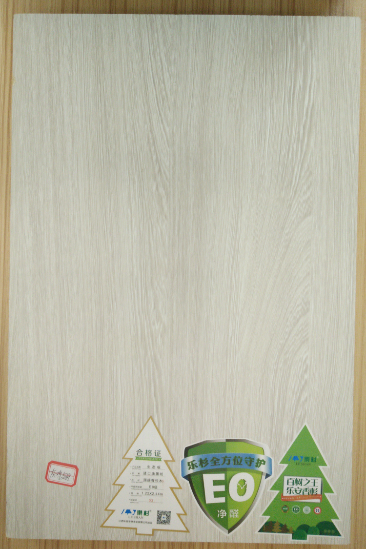 供應(yīng)宜春生態(tài)板 E0級(jí)貼面免漆板 香杉木指接板 17mm