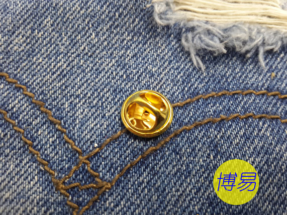 供應用于服裝的蝴蝶扣 刺馬針 蝴蝶帽 徽標扣