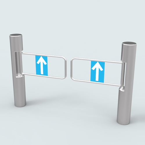 供應(yīng)超市*門禁圓柱擺閘 刷卡擺閘 手動擺閘