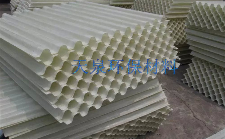 最耐用的沉淀池填料_玻璃鋼蜂窩斜管填料