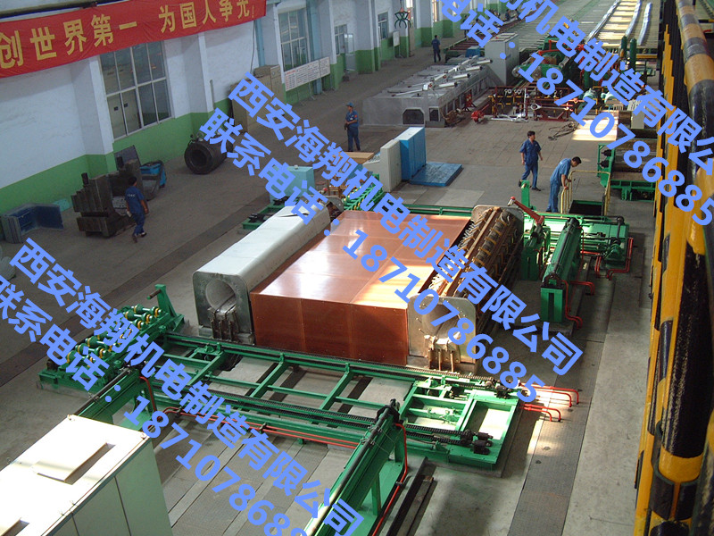 供應(yīng)福建西安海翔銅錠中頻感應(yīng)加熱爐，銅棒加熱爐 型材加熱爐 有色金屬加熱爐