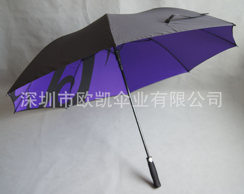 供應(yīng)訂做 30寸超大自動真雙層高爾傘