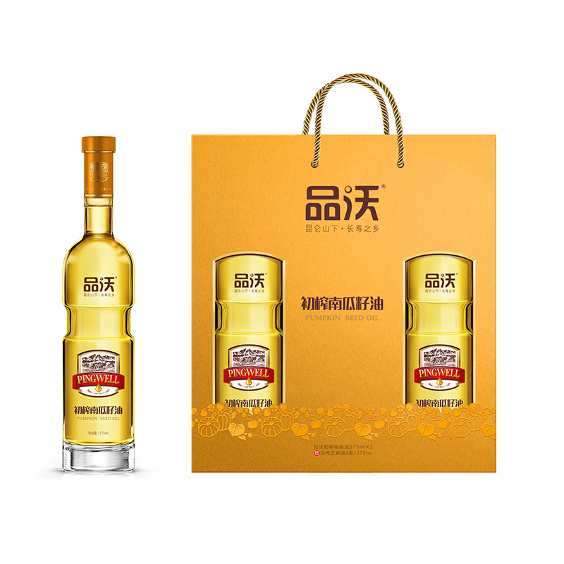 供應(yīng)品沃冷榨南瓜籽油375ml招代理