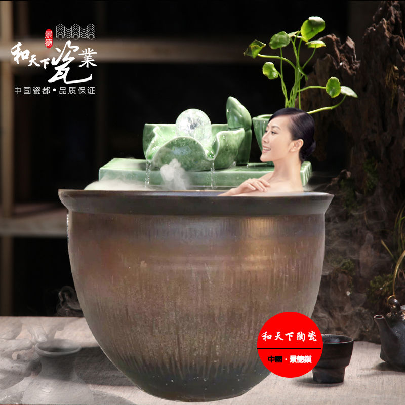 上海極樂湯陶瓷洗浴大缸廠家