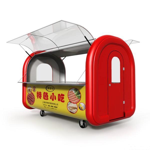 供應(yīng)用于早餐小吃車|燒烤小吃車|麻辣燙小吃車的多功能小吃車價(jià)格