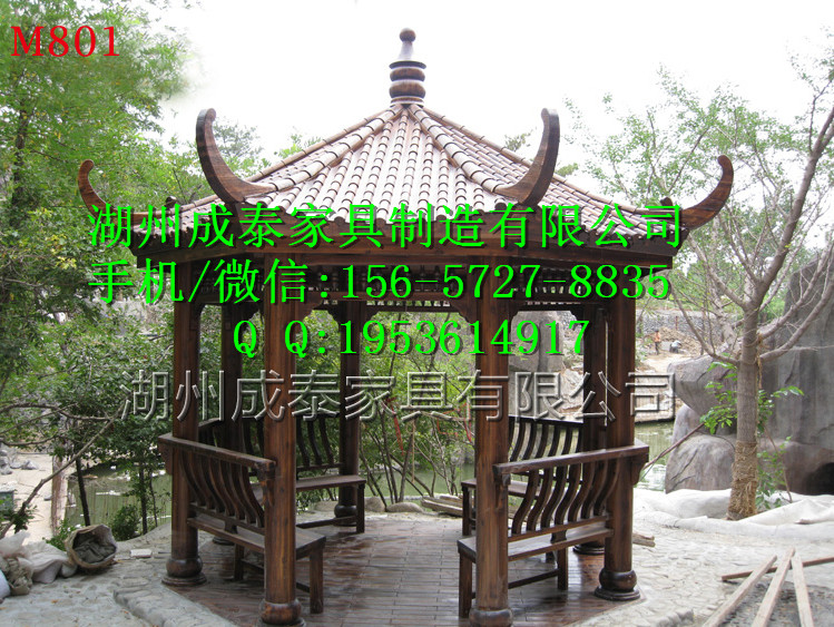 戶外四六角亭子 休閑四角亭子 防腐木亭子 湖州廠家供應 休閑四角亭子 價格 報價