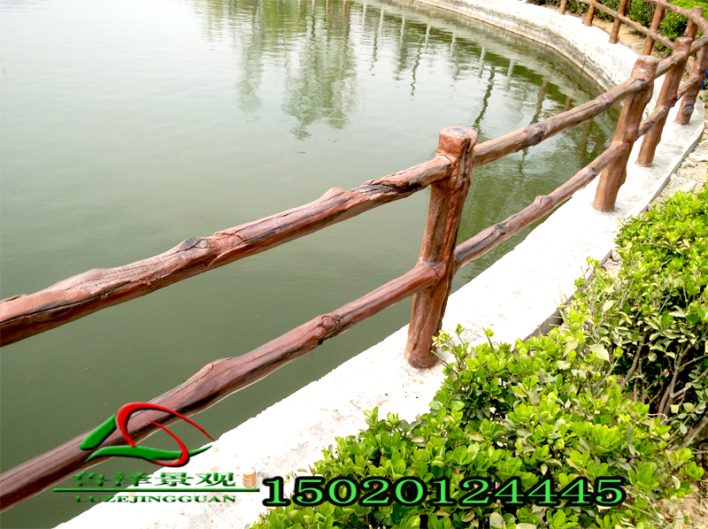 供應(yīng)用于水泥欄桿生產(chǎn)的仿木欄桿，臨沂仿木欄桿廠家