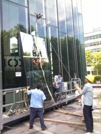 廣州幕墻玻璃更換高空玻璃幕墻安裝 高層幕墻維修 外墻維修