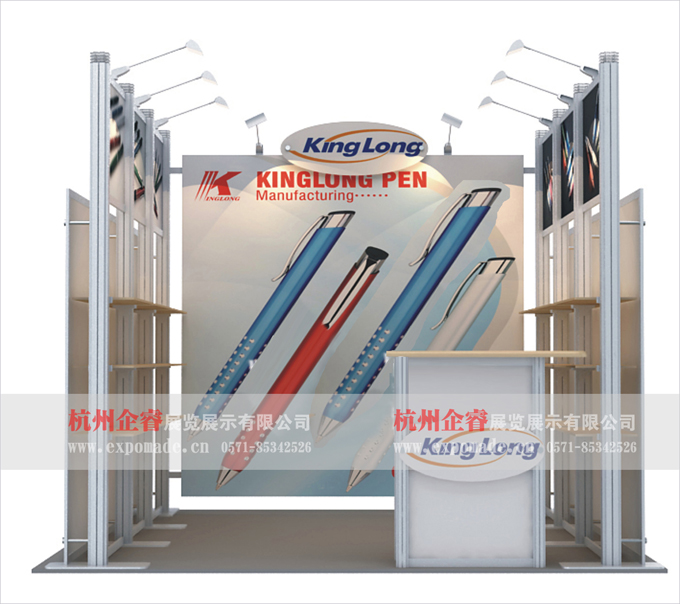 供應(yīng)快速布展展架/輕便布展展架——杭州企睿展示