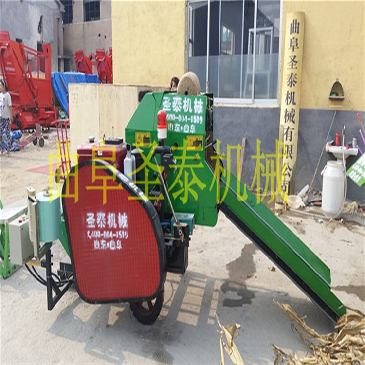 供應(yīng)黃儲青儲飼料打捆包膜機(jī)