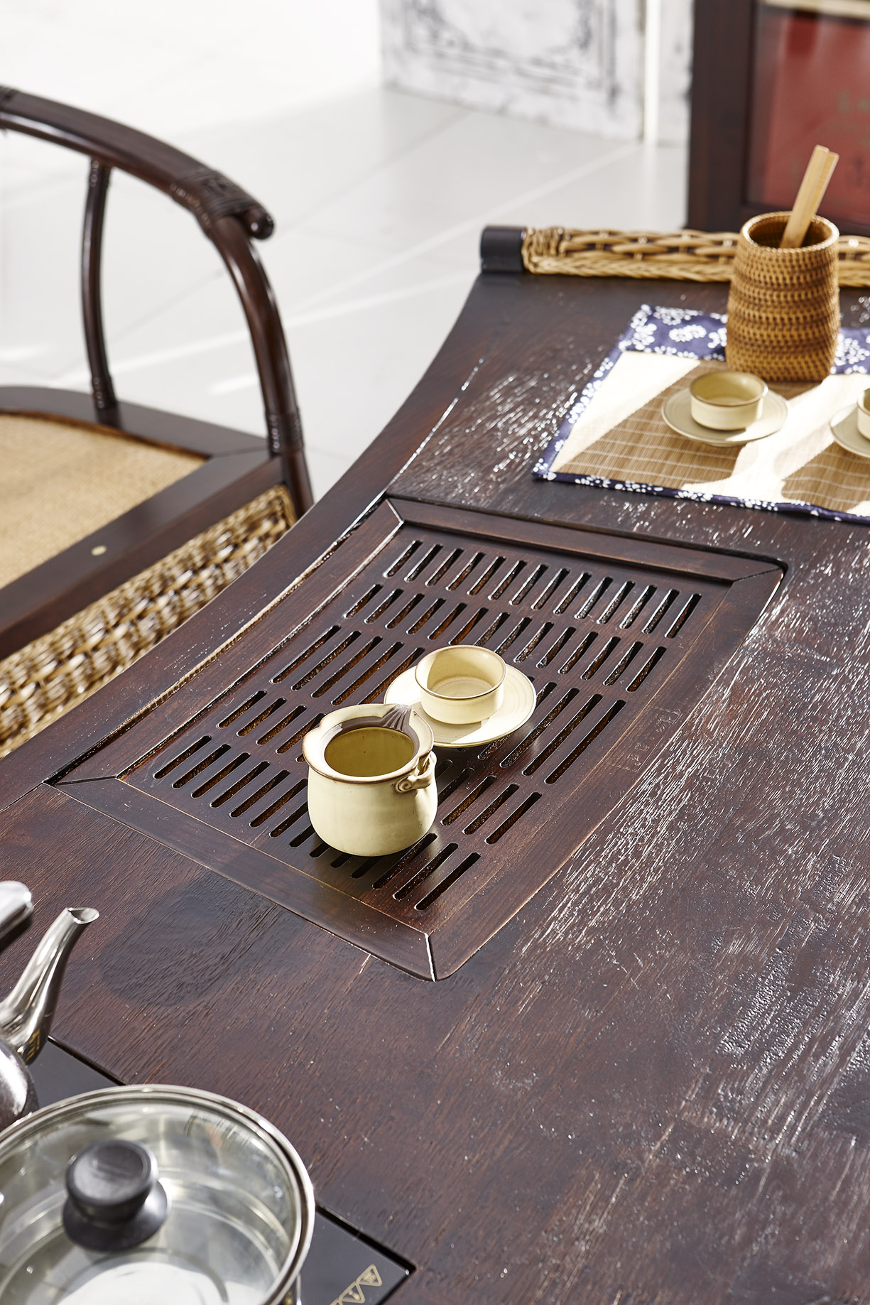 供應藤木家具 藤編茶臺 藤木功夫茶臺 小藤匠爆場款茶臺 廠家*藤木家具