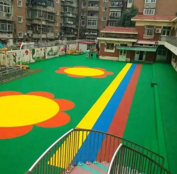 供應(yīng)山東環(huán)保塑膠跑道材料 施工