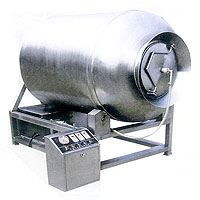 供應不銹鋼真空滾揉機 抽真空滾揉拌料 來回拍打肉制品彈性好