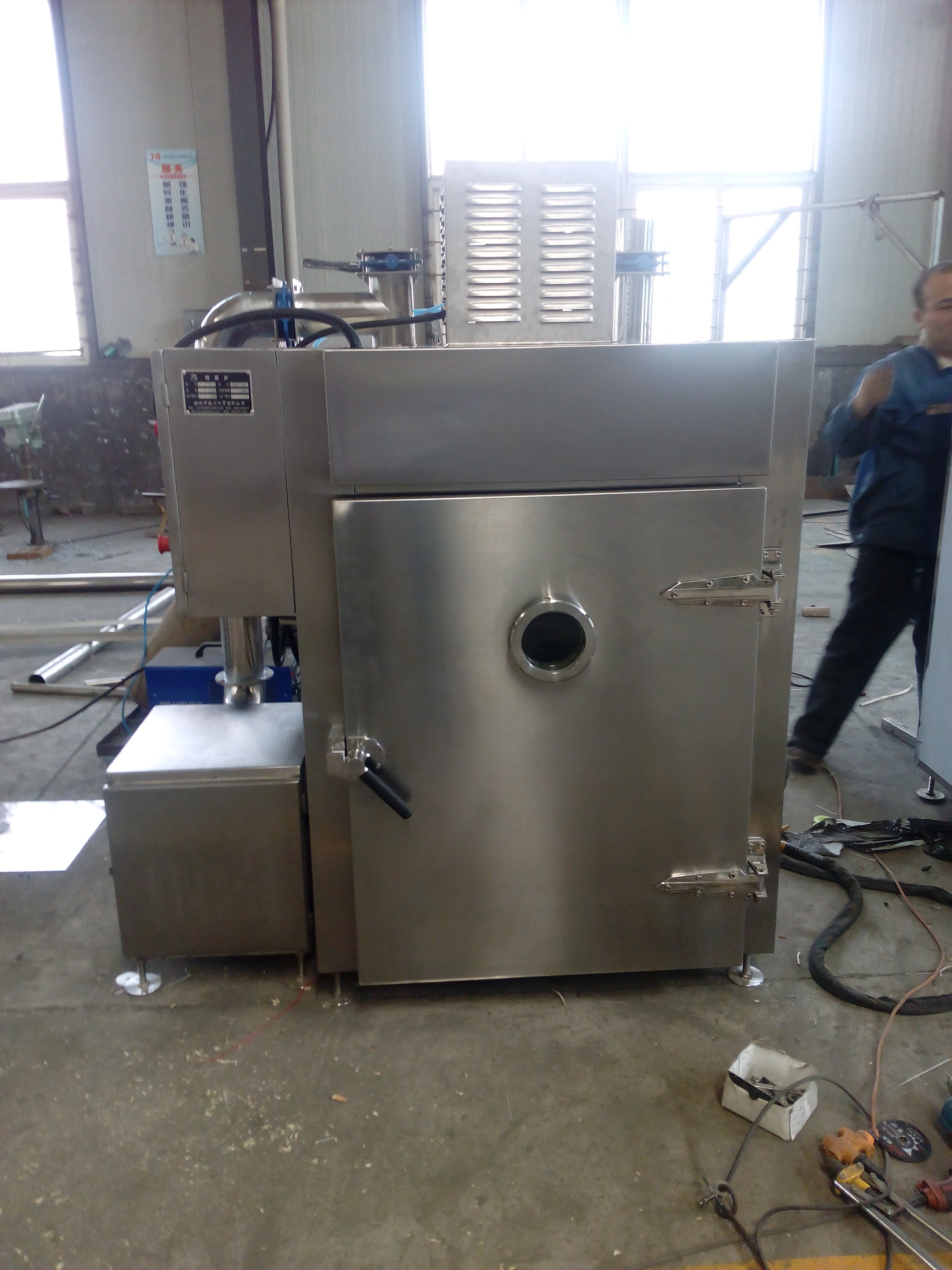 供應30L小型煙熏爐 煙熏爐型號30-1000均可定做 大型可做雙開門