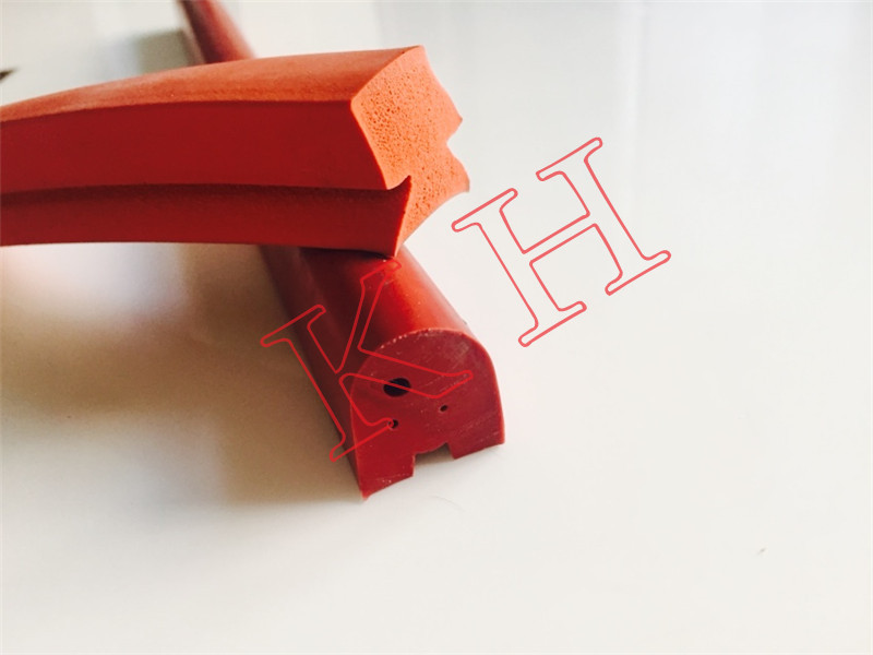 u型硅膠海綿條 白色高溫硅膠密封條